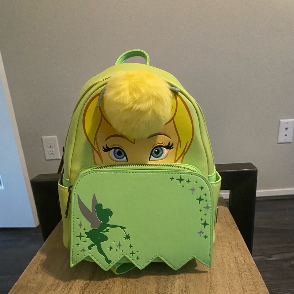 Tinker bell Loungefly - tinkerbell Mini backpack NWOT